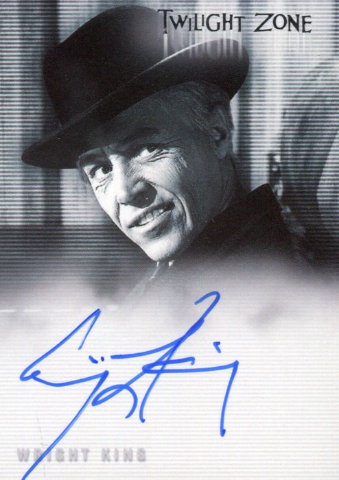 Twilight Zone 4 Science and Superstition Wright King Autograph Card A-71  A71   - TvMovieCards.com