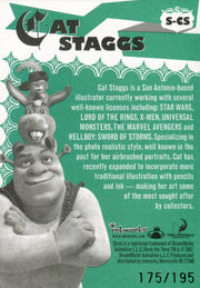 Shrek The Third Movie Cat Staggs Fiona Autograph Sketch Card S-CS #175/195 3rd - TvMovieCards.com
