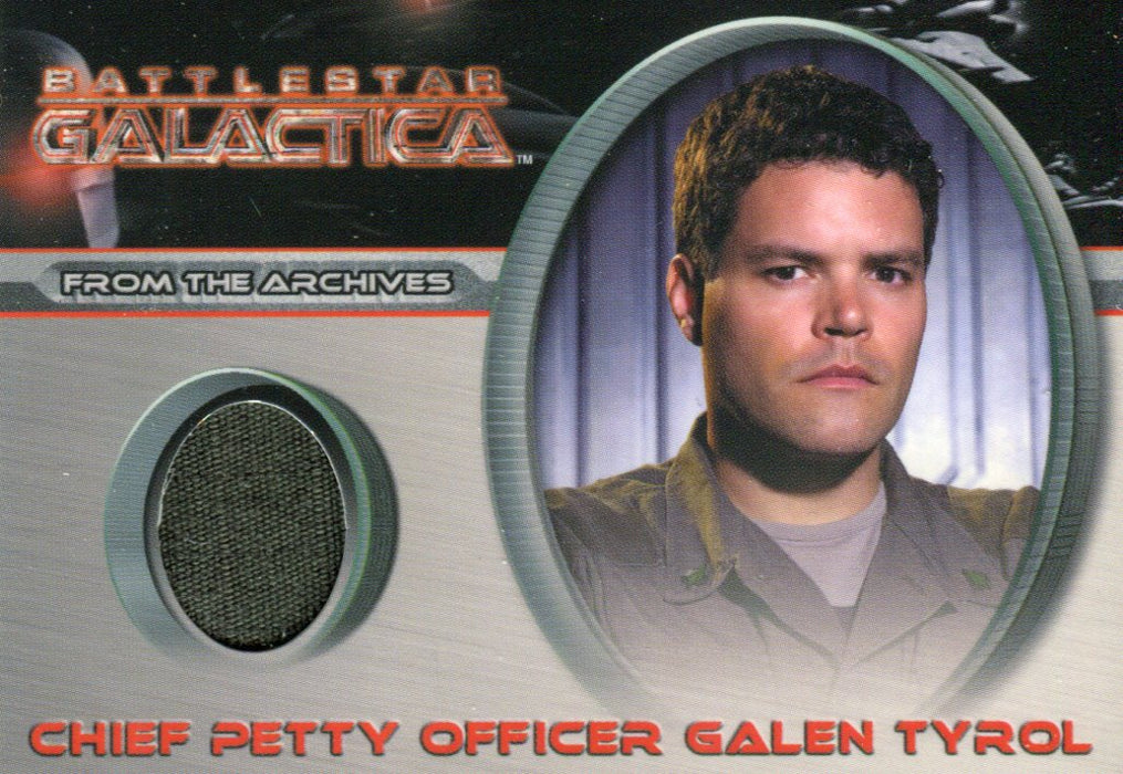 Battlestar Galactica Season Two Petty Officer Galen Tyrol Costume Card CC22   - TvMovieCards.com