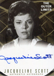 Outer Limits Premiere Autograph Card A12 Jacqueline Scott as Carol Maxwell   - TvMovieCards.com