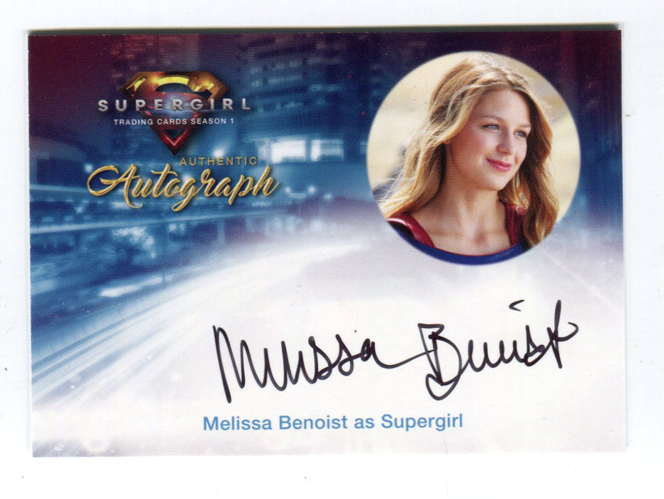 Supergirl Season 1 Melissa Benoist as Kara Danvers Autograph Card Limited MB2   - TvMovieCards.com