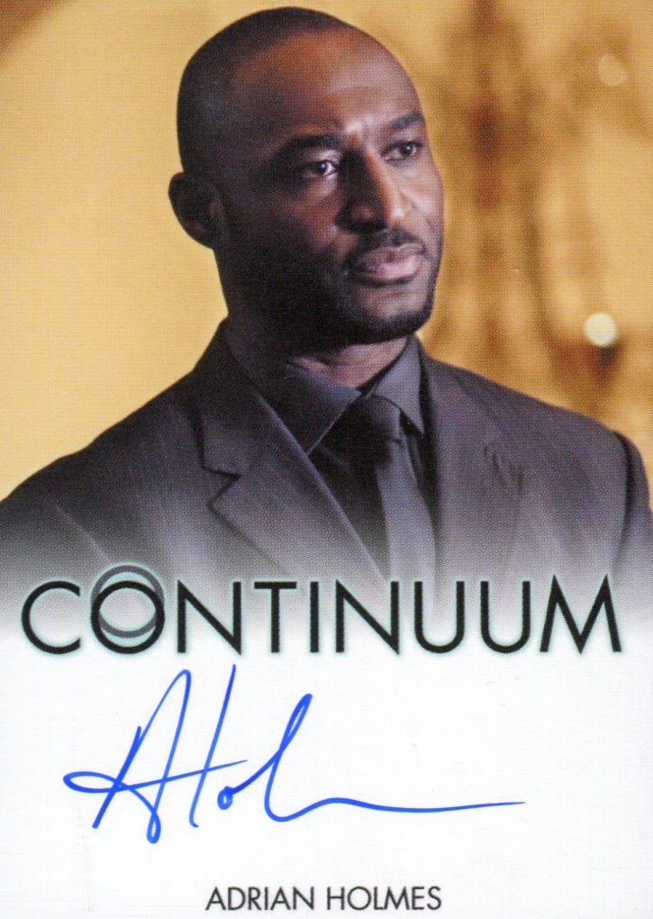 Continuum Season 3 Adrian Holmes as Agent Warren Autograph Card   - TvMovieCards.com