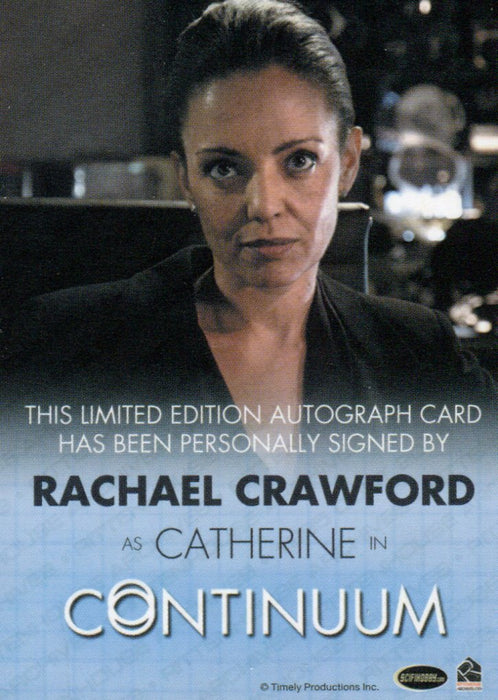 Continuum Season 3 Rachel Crawford as Catherine Autograph Card   - TvMovieCards.com