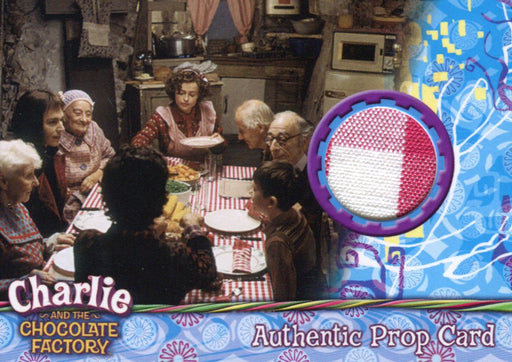 Charlie & Chocolate Factory Tablecloth Prop Card #250/543   - TvMovieCards.com