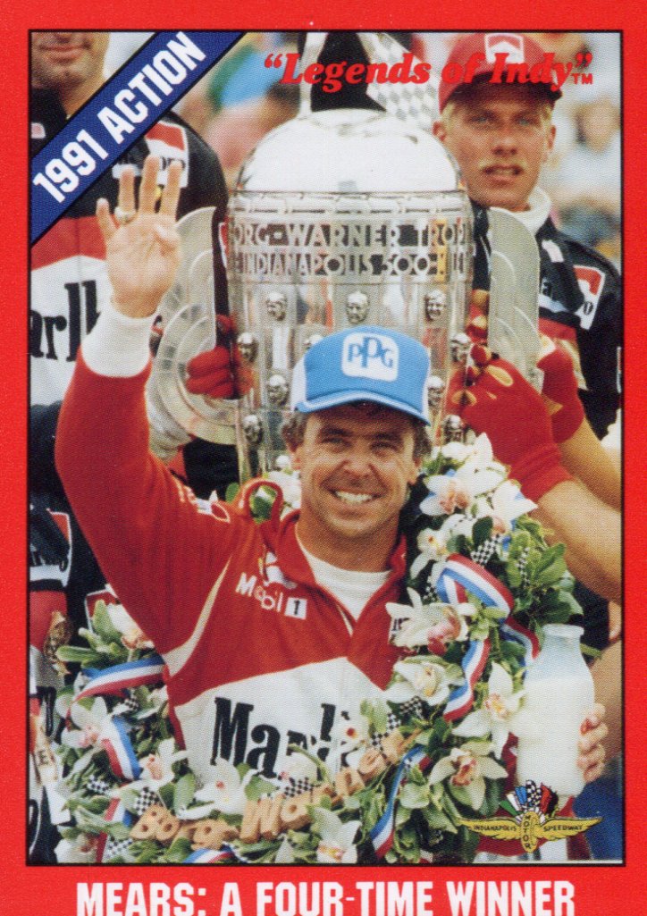 Legends of Indy 1992 Racing 100 Card Set G.S.S.   - TvMovieCards.com