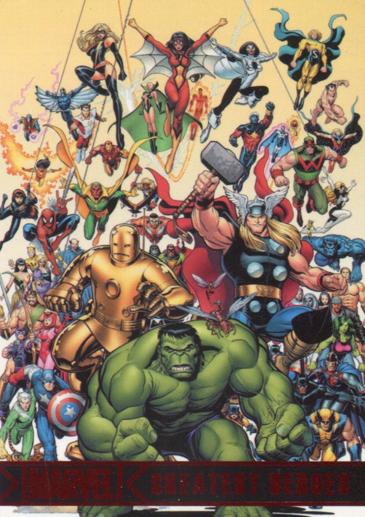 Marvel Greatest Heroes Base Card Set 81 Cards Rittenhouse 2012   - TvMovieCards.com