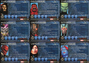 Marvel Heroes and Villains Most Wanted Chase Card Set M1 thru M9 Rittenhouse   - TvMovieCards.com