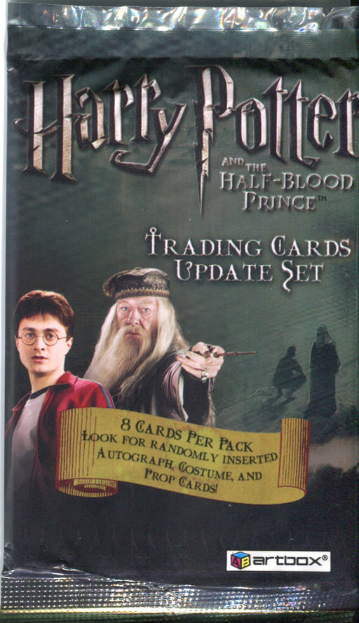 Harry Potter and the Half Blood Prince Update Single Trading Card Pack 8 Cards   - TvMovieCards.com