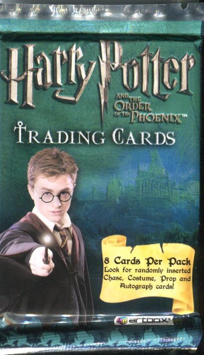 Harry Potter and the Order of the Phoenix Single Trading Card Pack 8 Cards   - TvMovieCards.com