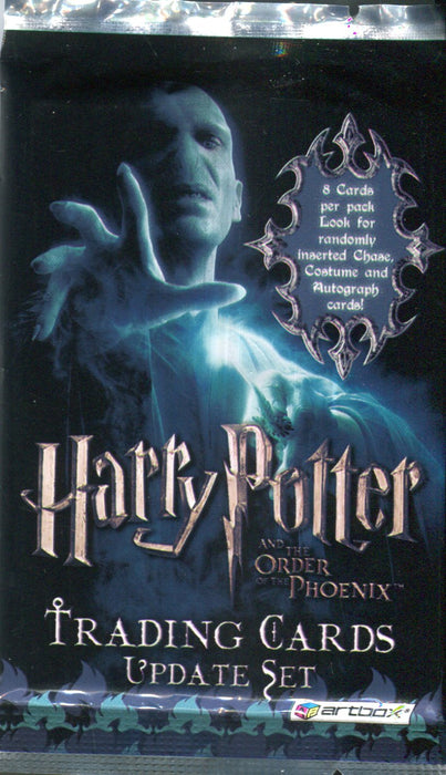 Harry Potter and the Order of the Phoenix Update Single Trading Card Pack 8 Cards   - TvMovieCards.com
