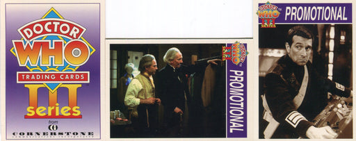 Doctor Who Series 3 Promo Card Set C1 C2 C3 Cornerstone 1995   - TvMovieCards.com