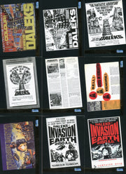 Doctor Who Big Screen Movie Posters Gold Foil Chase Card Set Strictly Ink 2003   - TvMovieCards.com