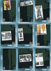 Doctor Who Big Screen Movie Posters Gold Foil Chase Card Set Strictly Ink 2003   - TvMovieCards.com