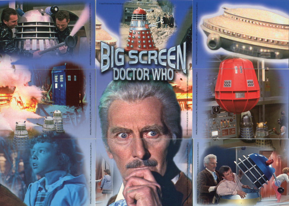 Doctor Who Big Screen Preview Card Set P1 thru P10 Strictly Ink 2003   - TvMovieCards.com