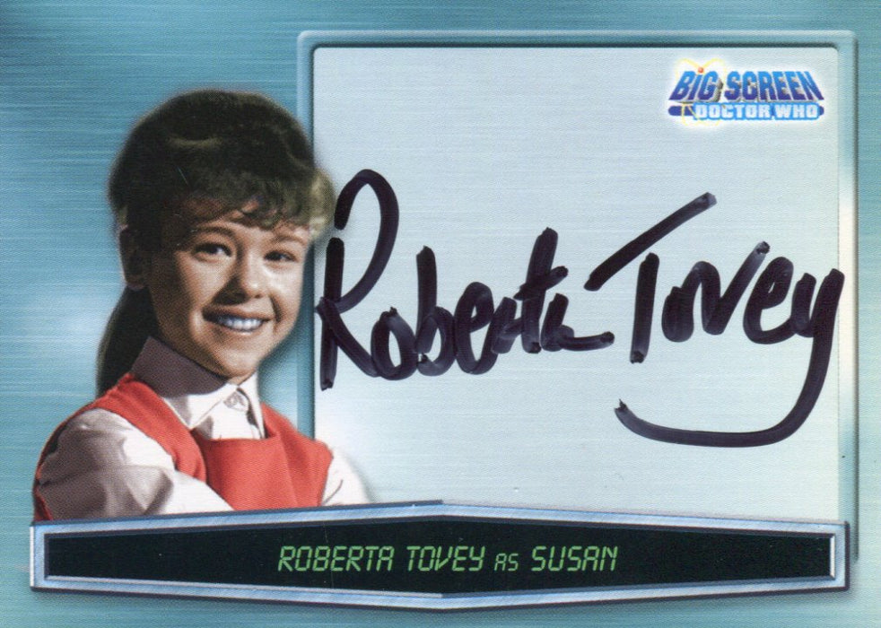 Doctor Who Big Screen Roberta Tovey as Susan Autograph Card A1 Strictly Ink 2003   - TvMovieCards.com