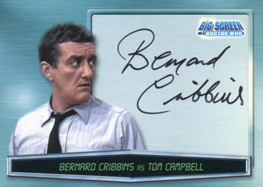 Doctor Who Big Screen Bernard Cribbins Autograph Card A3 Strictly Ink 2003   - TvMovieCards.com