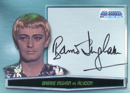 Doctor Who Big Screen Barry Ingram as Alydon Autograph Card A9 Strictly Ink 2003   - TvMovieCards.com