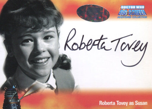 Doctor Who Big Screen Additions Roberta Tovey as Susan A3 Autograph Card 2008   - TvMovieCards.com