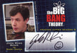 Big Bang Theory Season 5 John Ross Bowie as Barry Kripke Autograph Card A15   - TvMovieCards.com