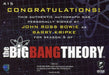 Big Bang Theory Season 5 John Ross Bowie as Barry Kripke Autograph Card A15   - TvMovieCards.com