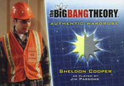 Big Bang Theory Season 5 Sheldon's Warden Vest Wardrobe Costume Card M21   - TvMovieCards.com