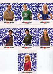 Big Bang Theory Season 5 Standees Chase Card Set 7 Cards CS-01 - CS-07   - TvMovieCards.com