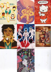 2016 Big Bang Theory Seasons 6 & 7 Artist Series Chase Card Set O1-7   - TvMovieCards.com