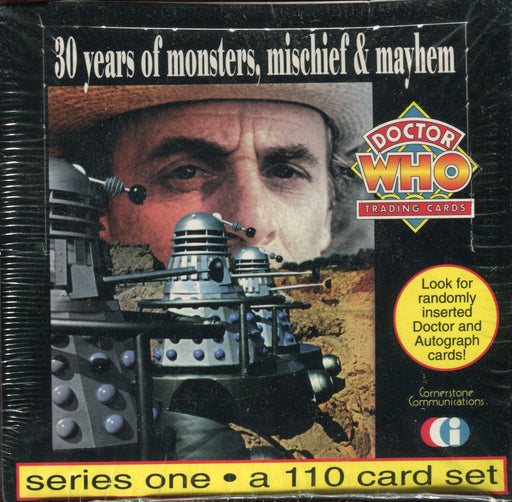 Doctor Who Series 1 One Trading Card Box 36 Packs Cornerstone 1994   - TvMovieCards.com