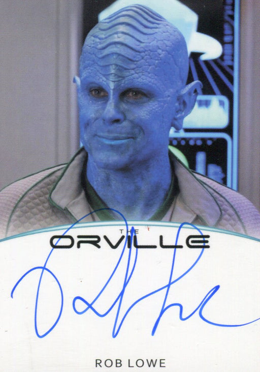 The Orville Season One Rob Lowe as Darulio Autograph Card A9 Rittenhouse 2019   - TvMovieCards.com