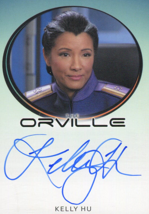 The Orville Season One Kelly Hu as Admiral Ozawa Autograph Card Rittenhouse 2019   - TvMovieCards.com