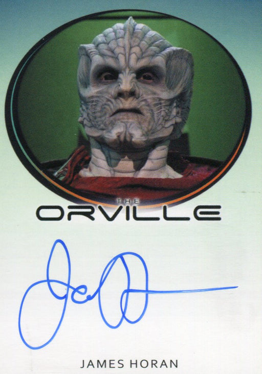 The Orville Season One James Horan as Sazeron Autograph Card Rittenhouse 2019   - TvMovieCards.com