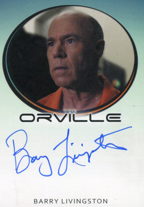 The Orville Season One Barry Livingston as Tom Autograph Card Rittenhouse 2019   - TvMovieCards.com