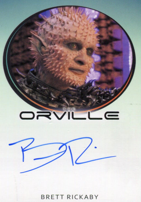 The Orville Season One Brett Rickaby as Lurenek Autograph Card Rittenhouse 2019   - TvMovieCards.com