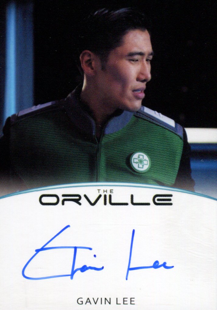 The Orville Season One Gavin Lee Henry Park Autograph Card A15 Rittenhouse 2019   - TvMovieCards.com