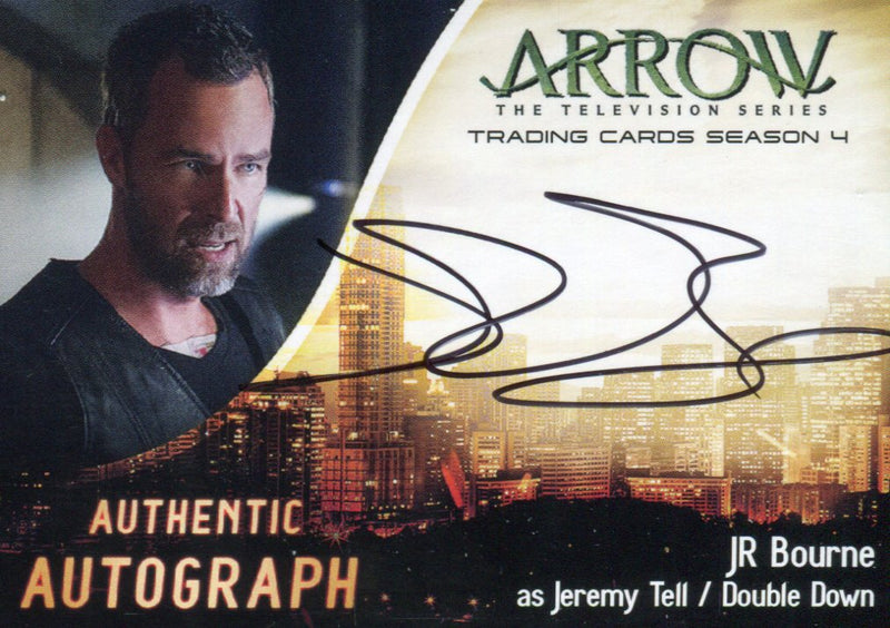 Arrow Season 4 JR Bourne as Jeremy Tell / Double Down Autograph Card JRB   - TvMovieCards.com
