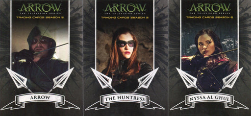 2015 Arrow Season 2 Archers Chase Card Set A1-A3   - TvMovieCards.com