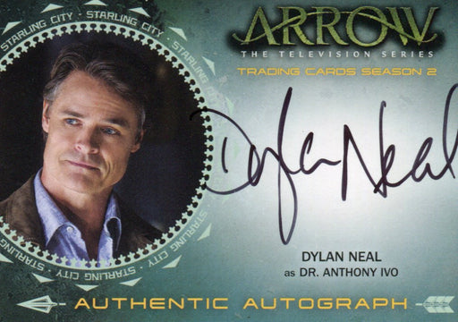 Arrow Season 2 Dylan Neal as Dr. Anthony Ivo Autograph Card DN   - TvMovieCards.com