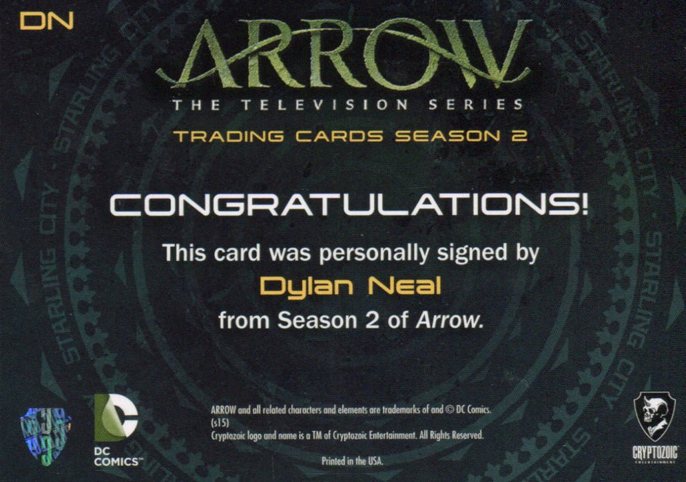 Arrow Season 2 Dylan Neal as Dr. Anthony Ivo Autograph Card DN   - TvMovieCards.com