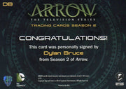 Arrow Season 2 Dylan Bruce as Adam Donner Autograph Card DB   - TvMovieCards.com
