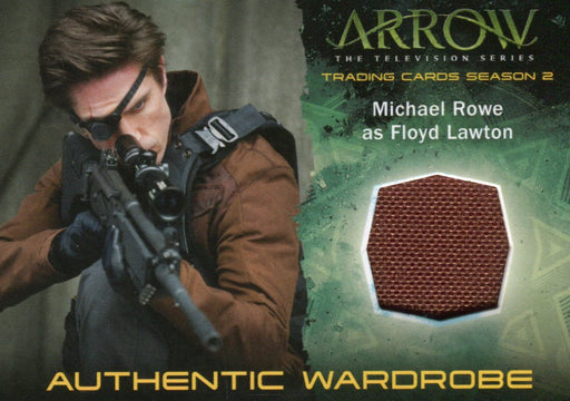 Arrow Season 2 Michael Rowe as Floyd Lawton Costume Card M11   - TvMovieCards.com