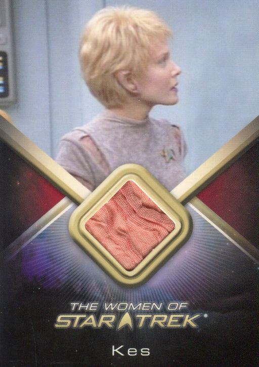 The Women of Star Trek WCC17 Jennifer Lien as Kes Costume Card   - TvMovieCards.com