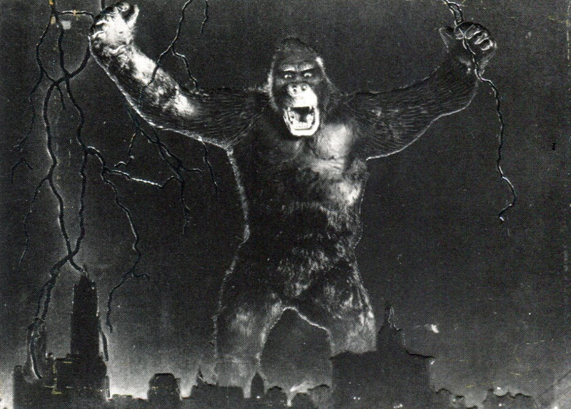 King Kong 1993 Eclipse Embossed Chase Card E1   - TvMovieCards.com