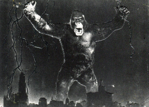 King Kong 1993 Eclipse Embossed Chase Card E1   - TvMovieCards.com