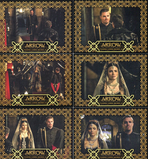 2016 Arrow Season 3 ‘Wedding’ Chase Card Set B1-6   - TvMovieCards.com