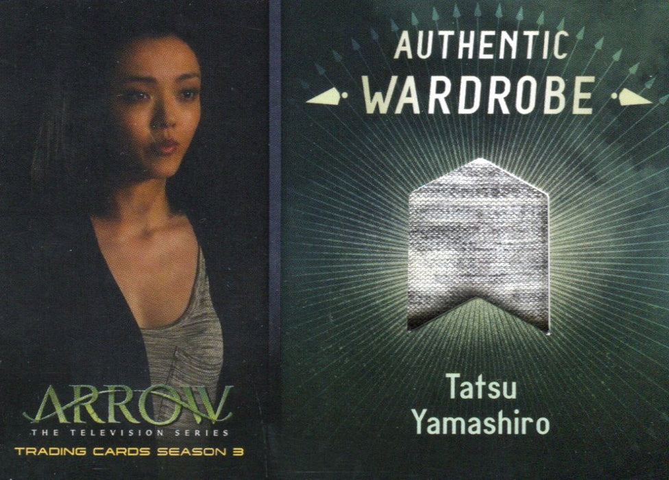 2016 Arrow Season 3 Rila Fukushima as Tatsu Yamashiro Costume Card M04   - TvMovieCards.com