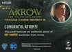 2016 Arrow Season 3 Colton Haynes as Roy Harper Wardrobe / Costume Card M02   - TvMovieCards.com