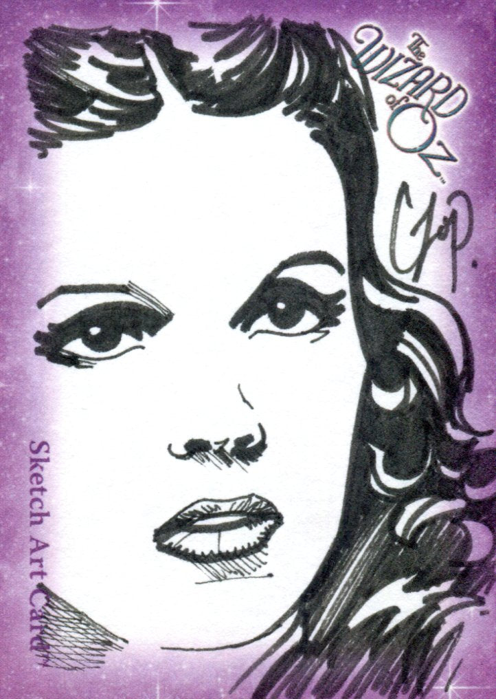Wizard of Oz Sketch Card by John Czop "Dorothy" Breygent 2006   - TvMovieCards.com