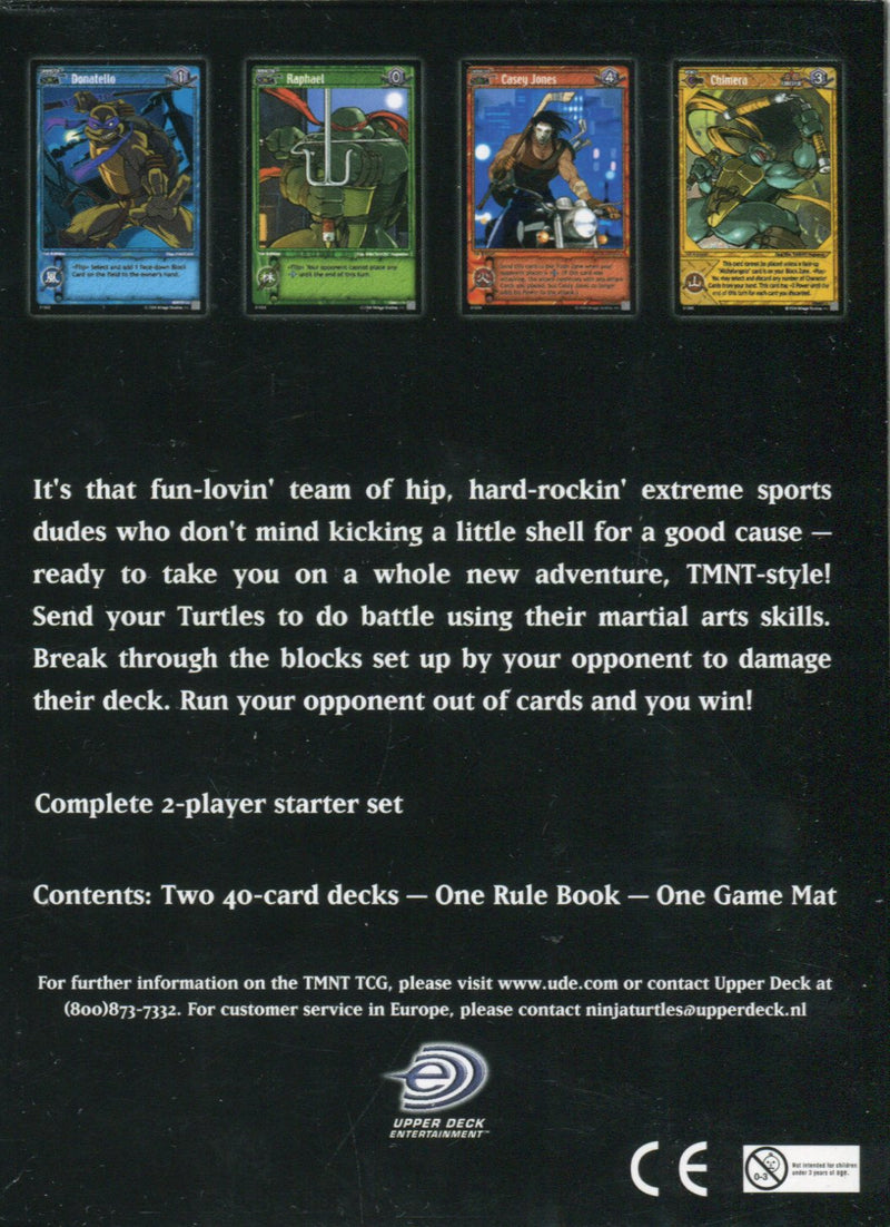 Teenage Mutant Ninja Turtles Trading Card Game 1st Edition Starter Set Deck   - TvMovieCards.com