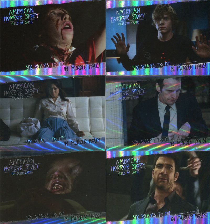 American Horror Story Comic Con Promo Card Set 6 Cards ACC1 through ACC6   - TvMovieCards.com