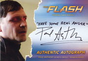 2016 Flash Season 1 Paul Anthony as Roy G. Bivolo Rainbow Rider Autograph Card P - TvMovieCards.com
